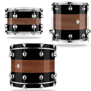 DS BLACK STRIPES OVER MAHOGANY