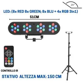 Kit luci Boomtone DJ D-TIENE