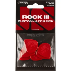 Dunlop 570P138 Rock III Nylon Custom Jazz III