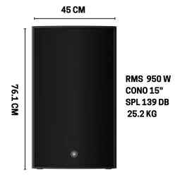 Yamaha DZR15 2000W