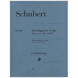 Schubert, F.: Streichquartett G-Dur Op.posth.161 D887