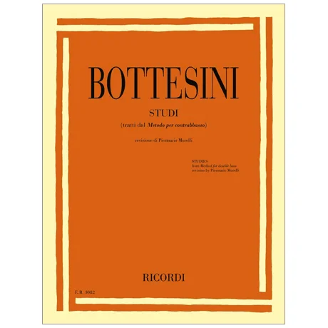 Bottesini, G.: Studi (Tratti dal Metodo per Contrabasso )
