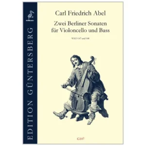 Abel, K. F.: 2 Berliner Sonaten WKO 147 und 148