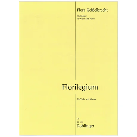 Geißelbrecht, F.: Florilegium