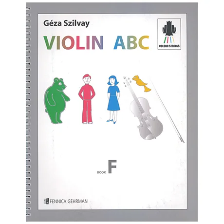 Colourstrings Violin ABC Book F