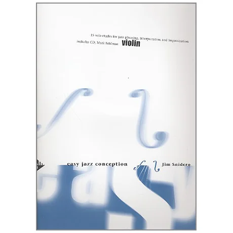 Snidero, J.: Easy Jazz Conception (+CD)