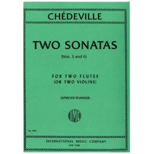Chedeville, N.: 2 Sonaten Op. 8 Nr. 3 +6