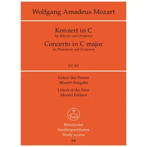 Mozart, W. A.: Klavierkonzert C-Dur KV 503 – Konzert für Klavier und Orchester