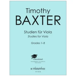 Baxter, T.: Studien für Viola