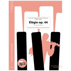 Glazunov, A. K.: Élégie, op. 44