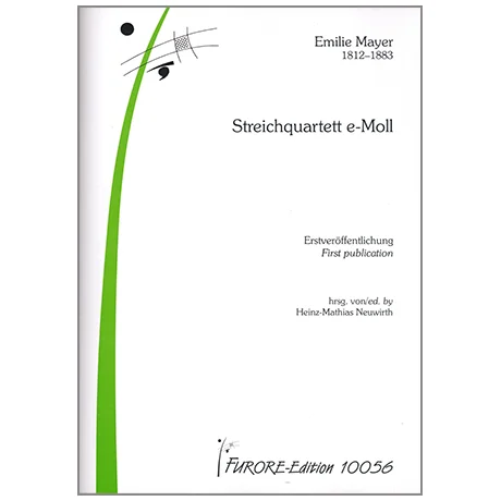 Mayer, E.: Streichquartett e-Moll