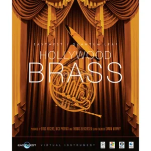 East West HOLLYWOOD BRASS GOLD