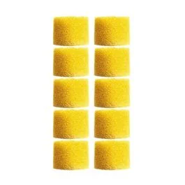 Shure eaylf1-10 inserti cilindrici memory foam gialli
