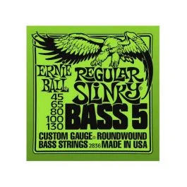 Corde Ernie Ball 2836 per basso 5 corde 045-130