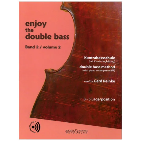 Reinke, G.: Enjoy the double bass Band 2 (+Online Audio)
