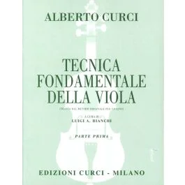 Curci Tecnica fondamentale della viola parte prima