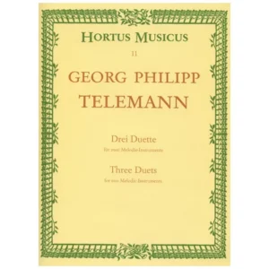 Telemann, G. Ph.: Drei Duette