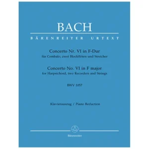 Bach, J. S.: Cembalokonzert Nr. 6 BWV 1057 F-Dur