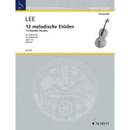 S.Lee 12 Melodic Studies Op. 113 per Violoncello