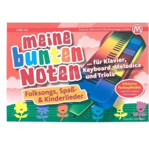 Edition Metropol Meine bunten Noten Folksongs, Melodica/Triola