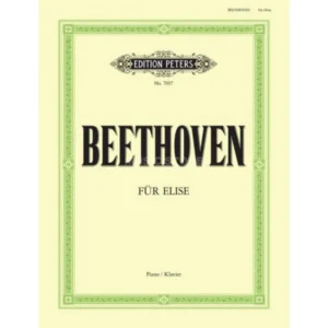 Edition Peters Haftnotizblock: Beethoven: Für Elise