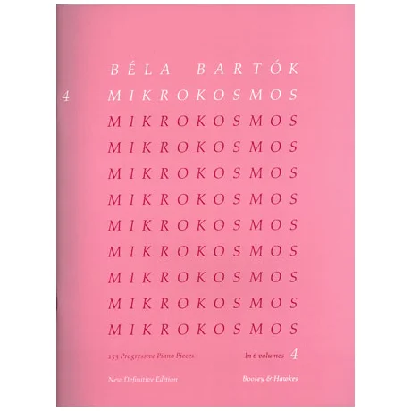 Bartók, B.: Mikrokosmos Band 4