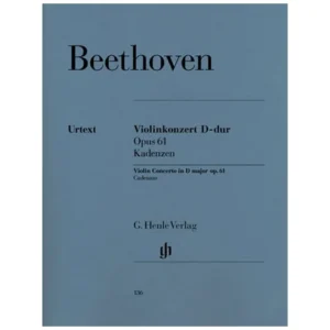 Beethoven, L. v.: Kadenzen zu Konzert Op. 61 D-Dur (Schneiderhan)