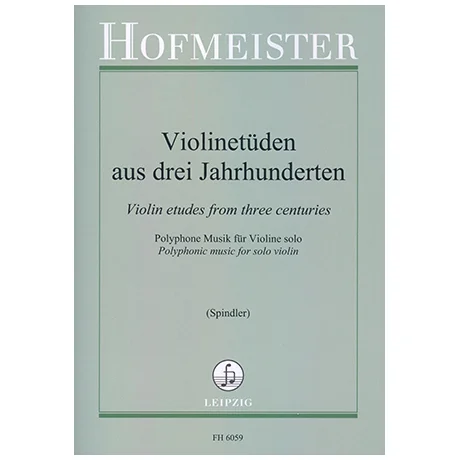 Violinetüden aus drei Jahrhunderten