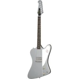 Chitarra Elettrica Epiphone 1963 Firebird I silver mist con custodia
