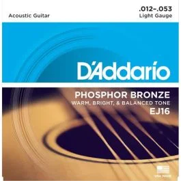 Corde D`Addario EJ16 chitarra acustica