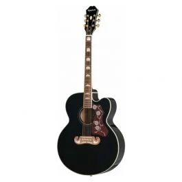 Epiphone ej200sce black eej2bkgh1