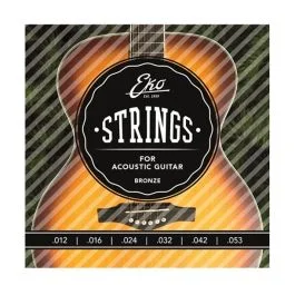 Eko bronze heavy 12-53 corde per chitarra acustica in bronzo