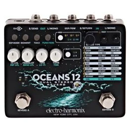 Electro Harmonix OCEANS 12 dual stereo reverb
