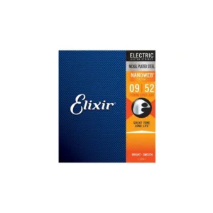ELIXIR 12007 Electric Nickel Plated Steel Nanoweb Muta Di Corde Per Chitarra Elettrica