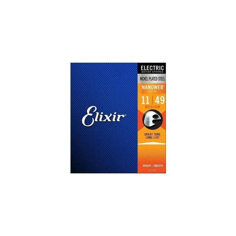 Elixir 12102 Nanoweb Medium Electric 11-49