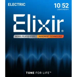 Elixir E-Guitar Strings 10-52 12077 Nanoweb