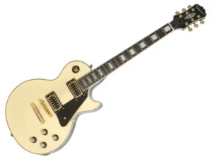 EPIPHONE Les Paul Custom Black Back Antique Ivory
