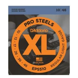 Corde elettrica D`Addario EPS510 pro steel regular light 10-