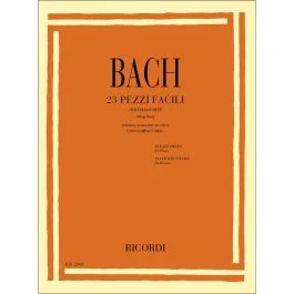 J.S.Bach 23 Pezzi facili con cd