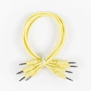 Erica Synths Eurorack Patch Cables 300mm Yellow (5-Pack)