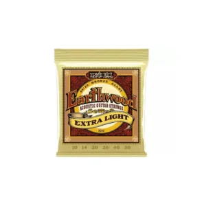 Ernie Ball 2006 Earthwood 80/20 Bronze Light 10-50 Cordiera Per Chitarra Acustica 80/20 Bronze Extra Light 010/050