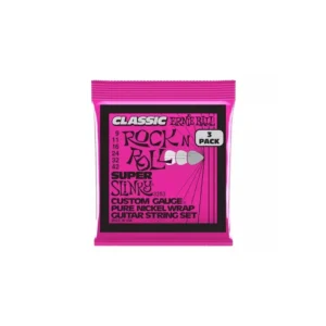 Ernie Ball 3253 Nickel Wrap Rockn Roll Super Slinky 9-42 Muta Corde