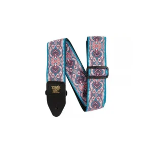 Ernie Ball 4666 Pink Paisley Jacquard Tracolla