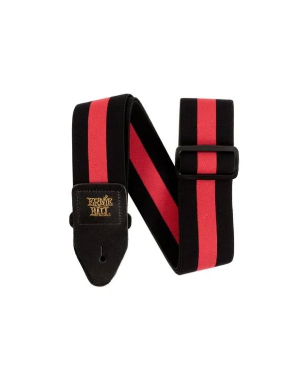 Ernie Ball 5329 Tracolla chitarra Stretch Comfort Racer Red Strap