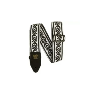 Ernie Ball 5342 Black Vine Jacquard Strap Tracolla