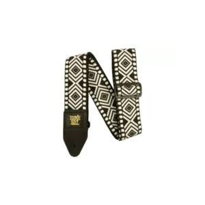 Ernie Ball 5343 White Savannah Jacquard Strap