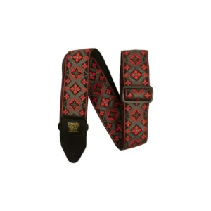 Ernie Ball 5346 Red King Jacquard Strap Tracolla