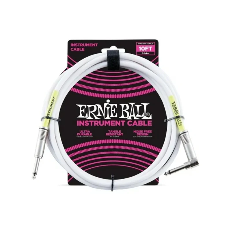 Ernie Ball 6049 Cavo Pvc White 3 M