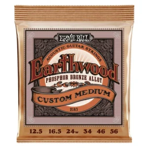 Ernie Ball EB2143 12,5-56 Earthwood Phosphor Bronze Custom Medium Slinky