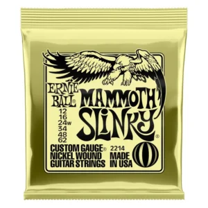 Ernie Ball EB2214 Mammoth Slinky Guitar Strings 12-62